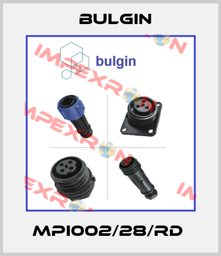 MPI002/28/RD  Bulgin