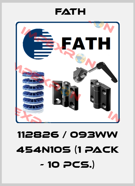 112826 / 093WW 454N10S (1 pack - 10 pcs.) FATH