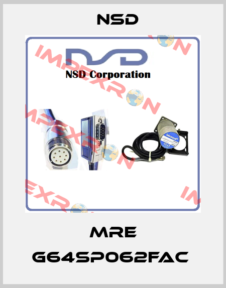 MRE G64SP062FAC  Nsd