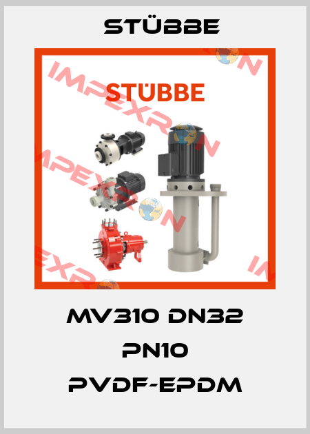 MV310 DN32 PN10 PVDF-EPDM Stübbe