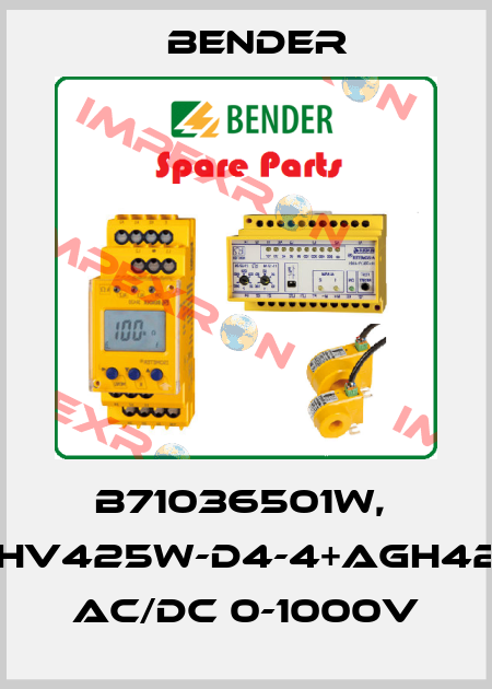 B71036501W,  isoHV425W-D4-4+AGH422W  AC/DC 0-1000V Bender