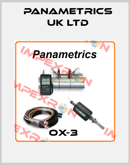 OX-3  PANAMETRICS UK LTD