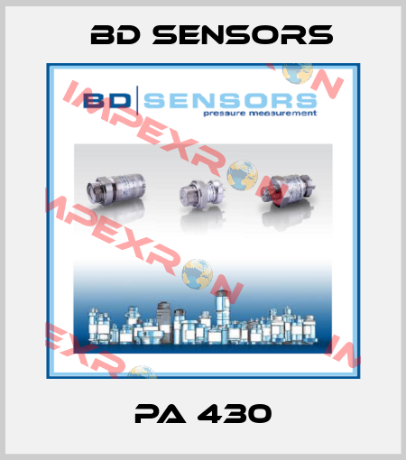 PA 430 Bd Sensors