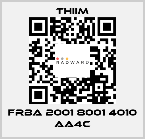 FRBA 2001 8001 4010 AA4C Thiim