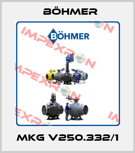 MKG V250.332/1 Böhmer