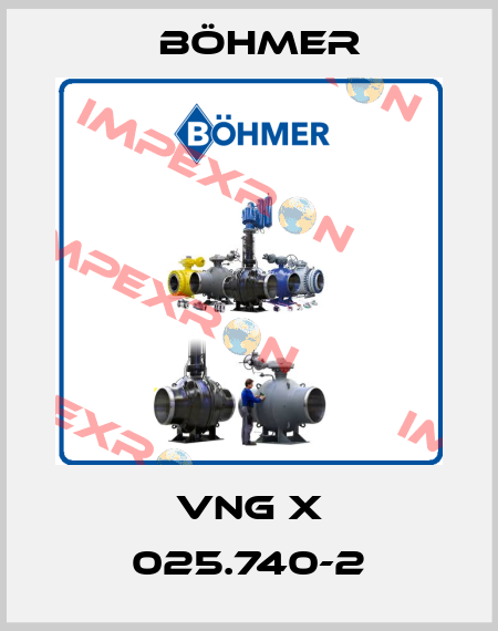VNG X 025.740-2 Böhmer