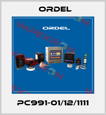 PC991-01/12/1111 Ordel