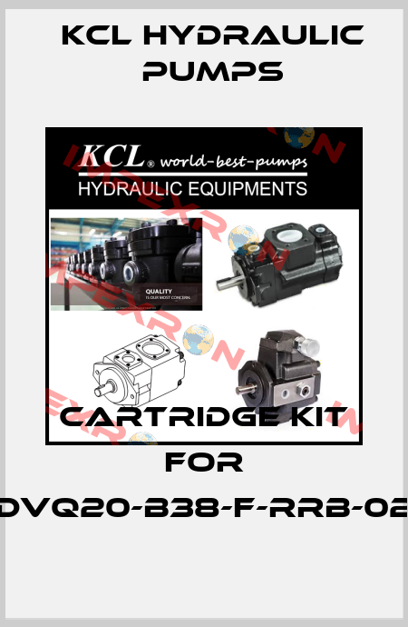 Cartridge kit for DVQ20-B38-F-RRB-02 KCL HYDRAULIC PUMPS