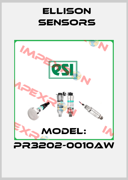 Model: PR3202-0010AW Ellison Sensors