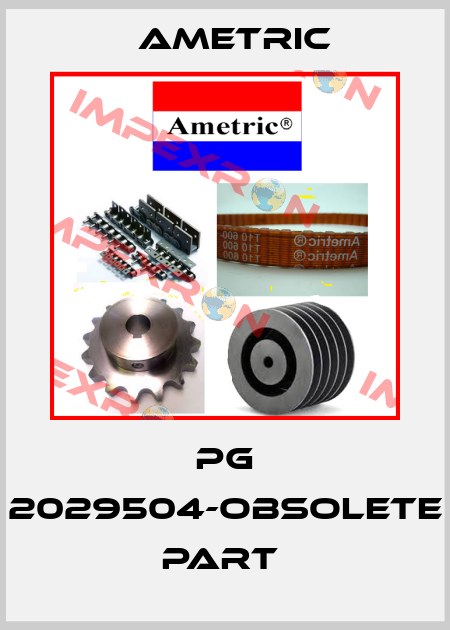 PG 2029504-OBSOLETE PART  Ametric