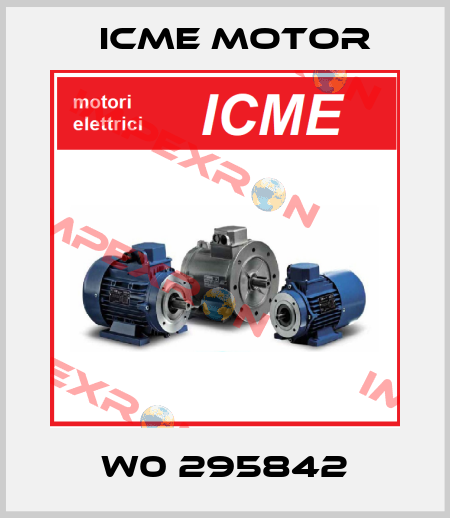 W0 295842 Icme Motor