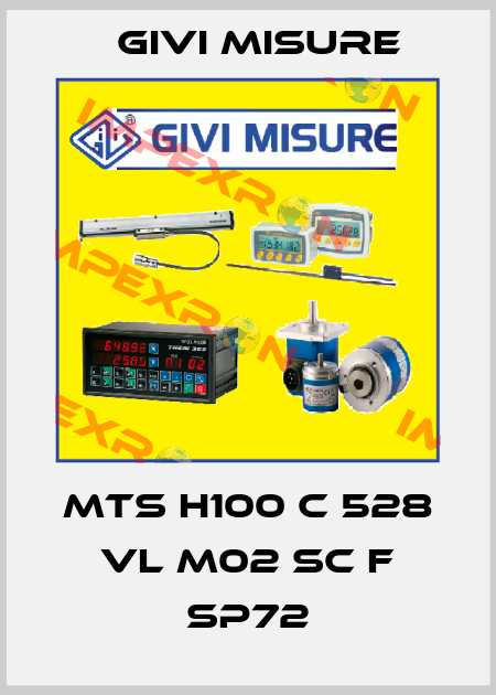 MTS H100 C 528 VL M02 SC F SP72 Givi Misure