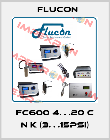 FC600 4…20 C N K (3…15psi) FLUCON