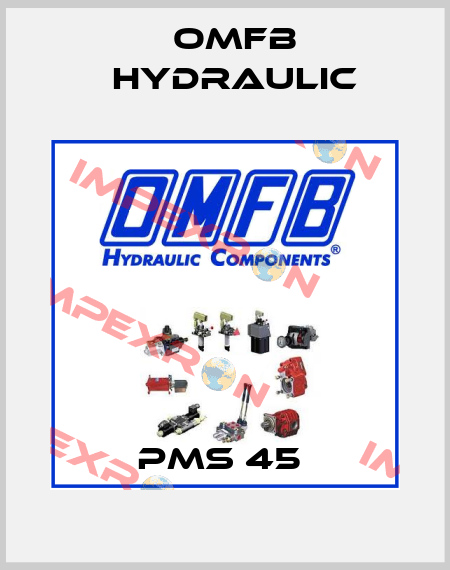PMS 45  OMFB Hydraulic