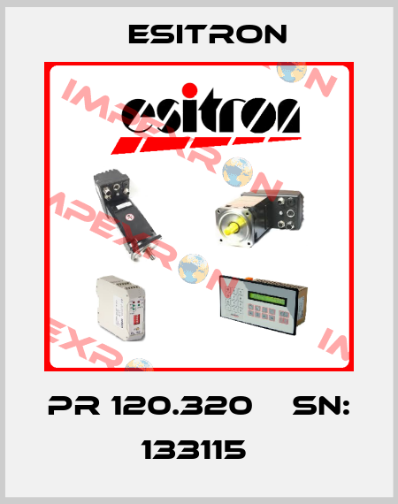 PR 120.320    SN: 133115  Esitron