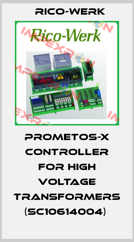 PROMETOS-X CONTROLLER FOR HIGH VOLTAGE TRANSFORMERS (SC10614004)  Rico-Werk