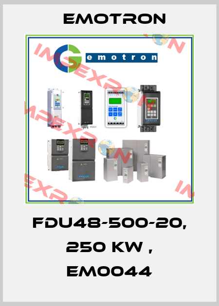 FDU48-500-20, 250 kW , EM0044 Emotron