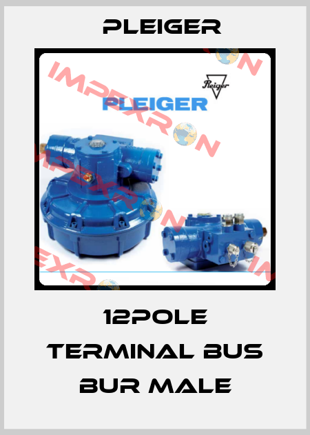 12POLE TERMINAL BUS BUR MALE Pleiger