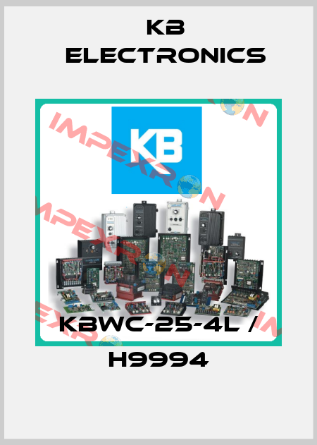KBWC-25-4L / H9994 KB Electronics