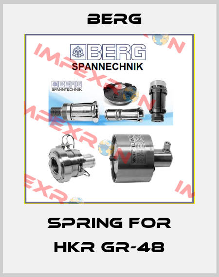 Spring for HKR GR-48 Berg
