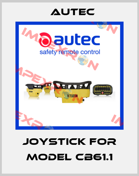 joystick for model CB61.1 Autec