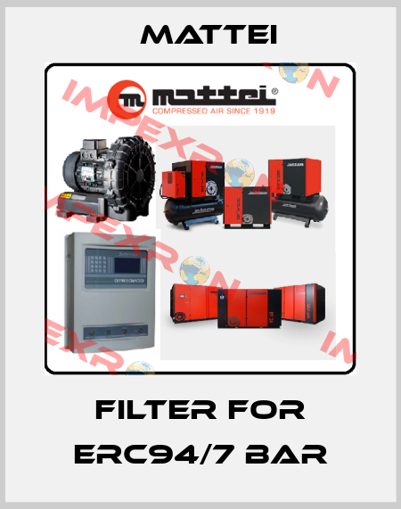 Filter For ERC94/7 bar MATTEI