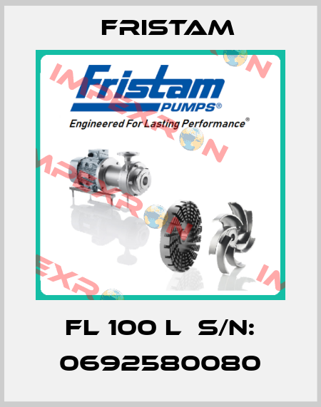 FL 100 L  S/N: 0692580080 Fristam
