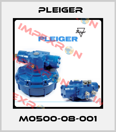 M0500-08-001 Pleiger