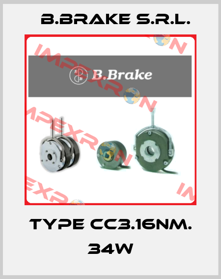 Type CC3.16Nm. 34W B.Brake s.r.l.