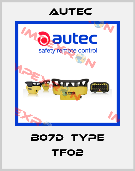 B07D  TYPE TF02 Autec