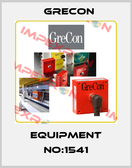 Equipment No:1541 Grecon