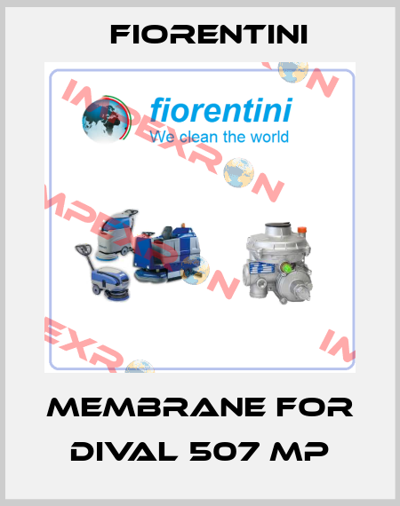 Membrane for DIVAL 507 MP Fiorentini