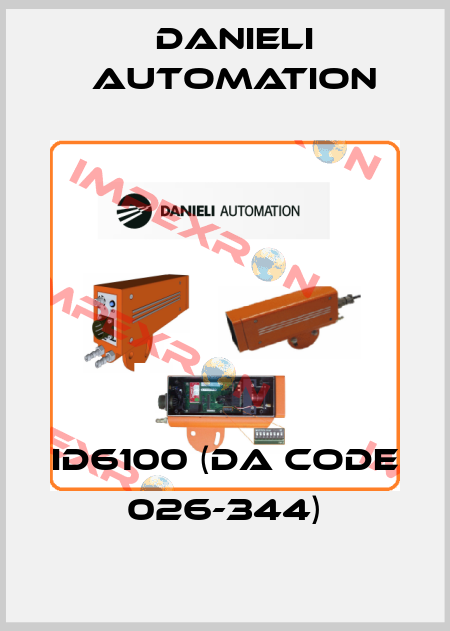 ID6100 (DA code 026-344) DANIELI AUTOMATION