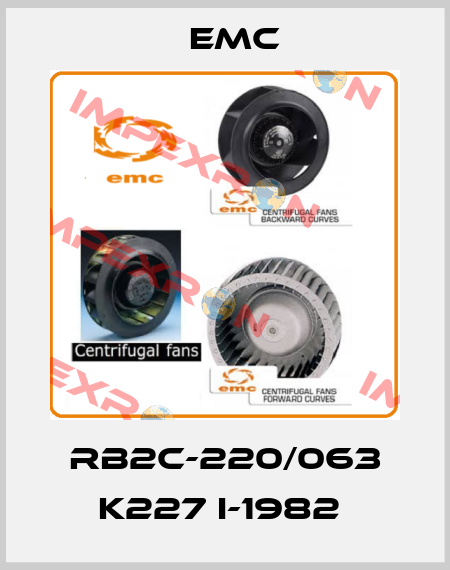 RB2C-220/063 K227 I-1982  Emc
