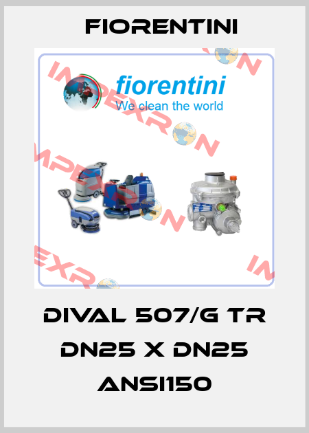 DIVAL 507/G TR DN25 x DN25 ANSI150 Fiorentini