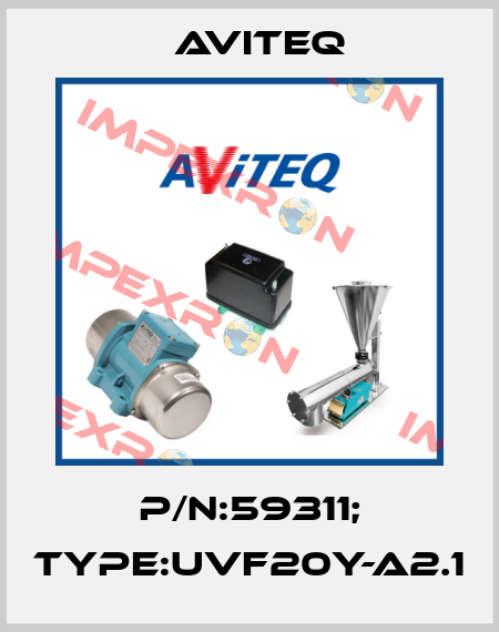 P/N:59311; Type:UVF20Y-A2.1 Aviteq
