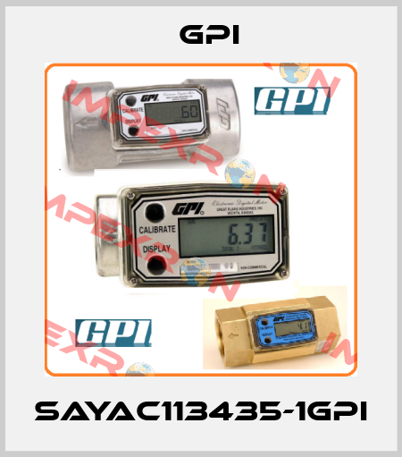 SAYAC113435-1GPI GPI