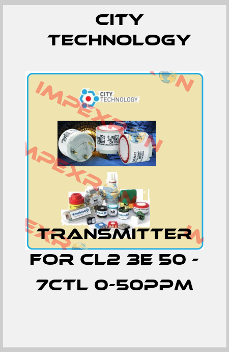 transmitter for Cl2 3E 50 - 7CTL 0-50ppm City Technology