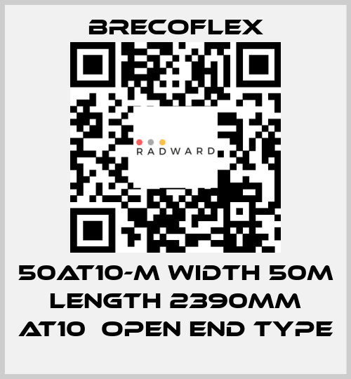 50AT10-M Width 50m Length 2390mm AT10　Open end type Brecoflex
