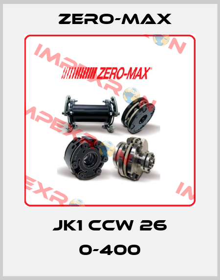 JK1 ccw 26 0-400 ZERO-MAX