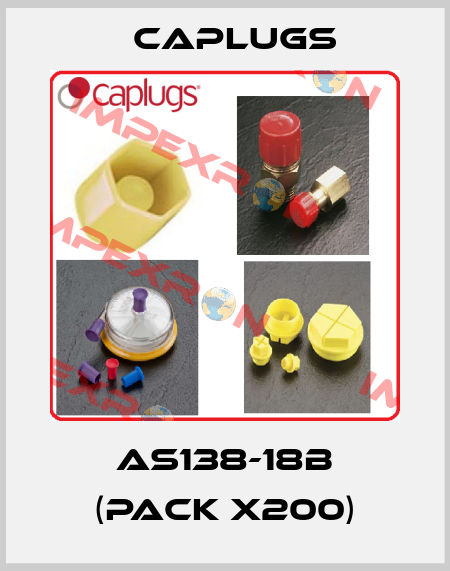AS138-18B (pack x200) CAPLUGS