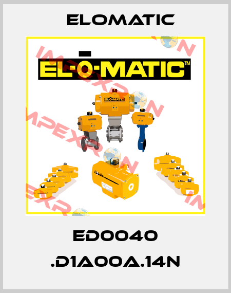 ED0040 .D1A00A.14N Elomatic