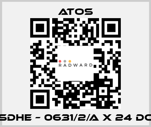 SDHE – 0631/2/A X 24 DC Atos