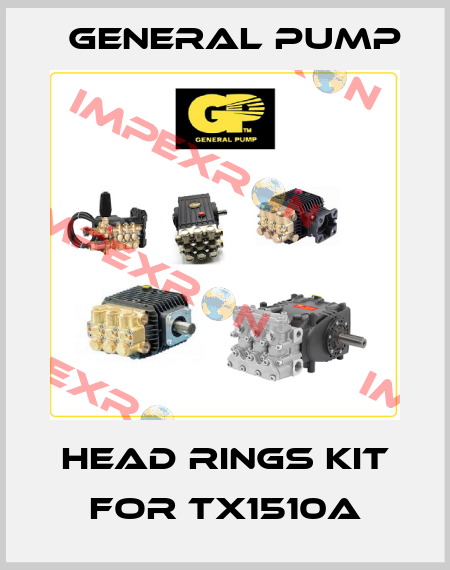 HEAD RINGS KIT FOR TX1510A General Pump