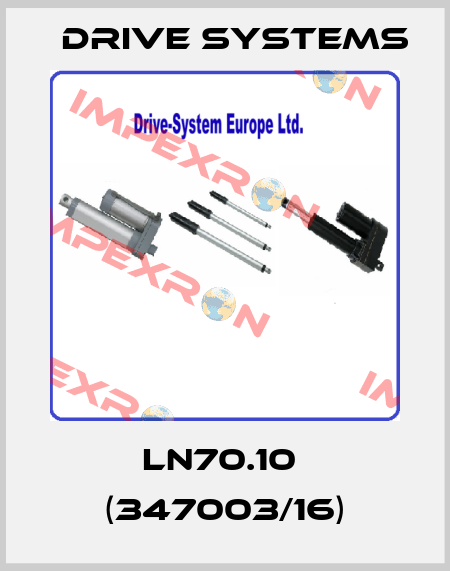 LN70.10  (347003/16) Drive Systems