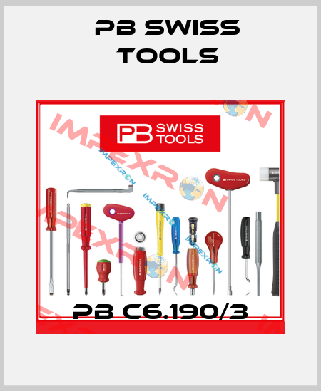 PB C6.190/3 PB Swiss Tools