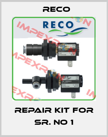 Repair Kit for Sr. No 1 Reco