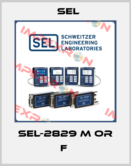 SEL-2829 M OR F  Sel