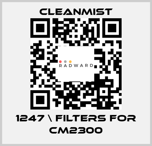 1247 \ filters for CM2300 CleanMist