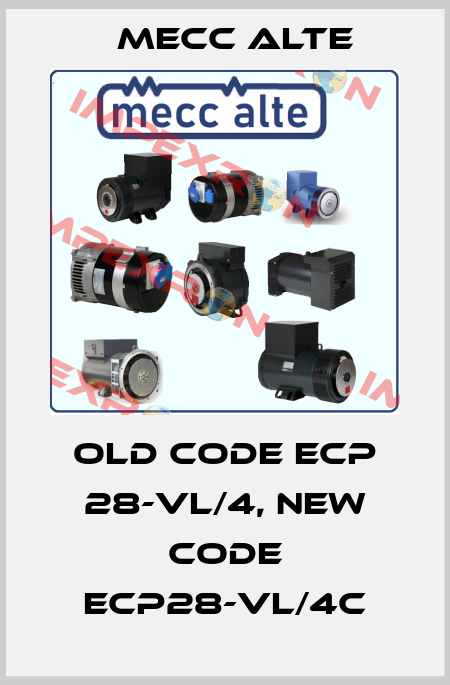 old code ECP 28-VL/4, new code ECP28-VL/4C Mecc Alte